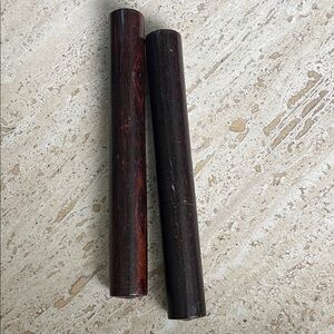 Pair of Vintage Rosewood Claves